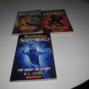 Stine GOOSEBUMPS SLAPPYWORLD Set (3 books)~Attack